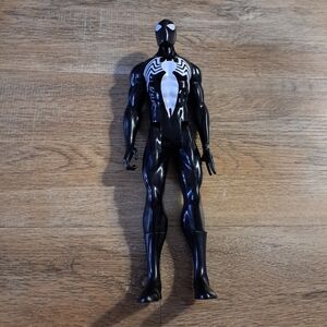 Marvel Ultimate Spider-Man Titan Hero Series Black Suit Spider-Man Action Figure